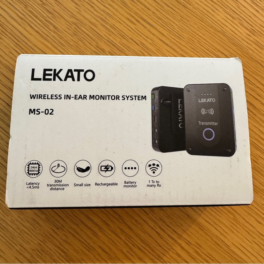 Lekato Wireless In-Ear Monitor System